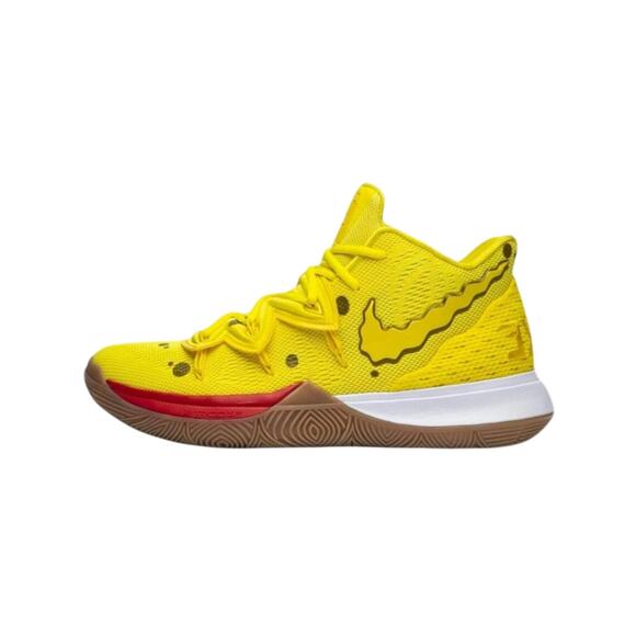 ★ Nike Kyrie 5 Spongebob Squarepants Basketball Shoes w/ Cartoon Design ★ - Picture 1 of 9